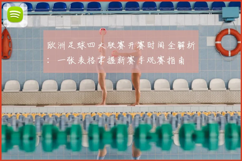 欧洲足球四大联赛开赛时间全解析:一张表格掌握新赛季观赛指南